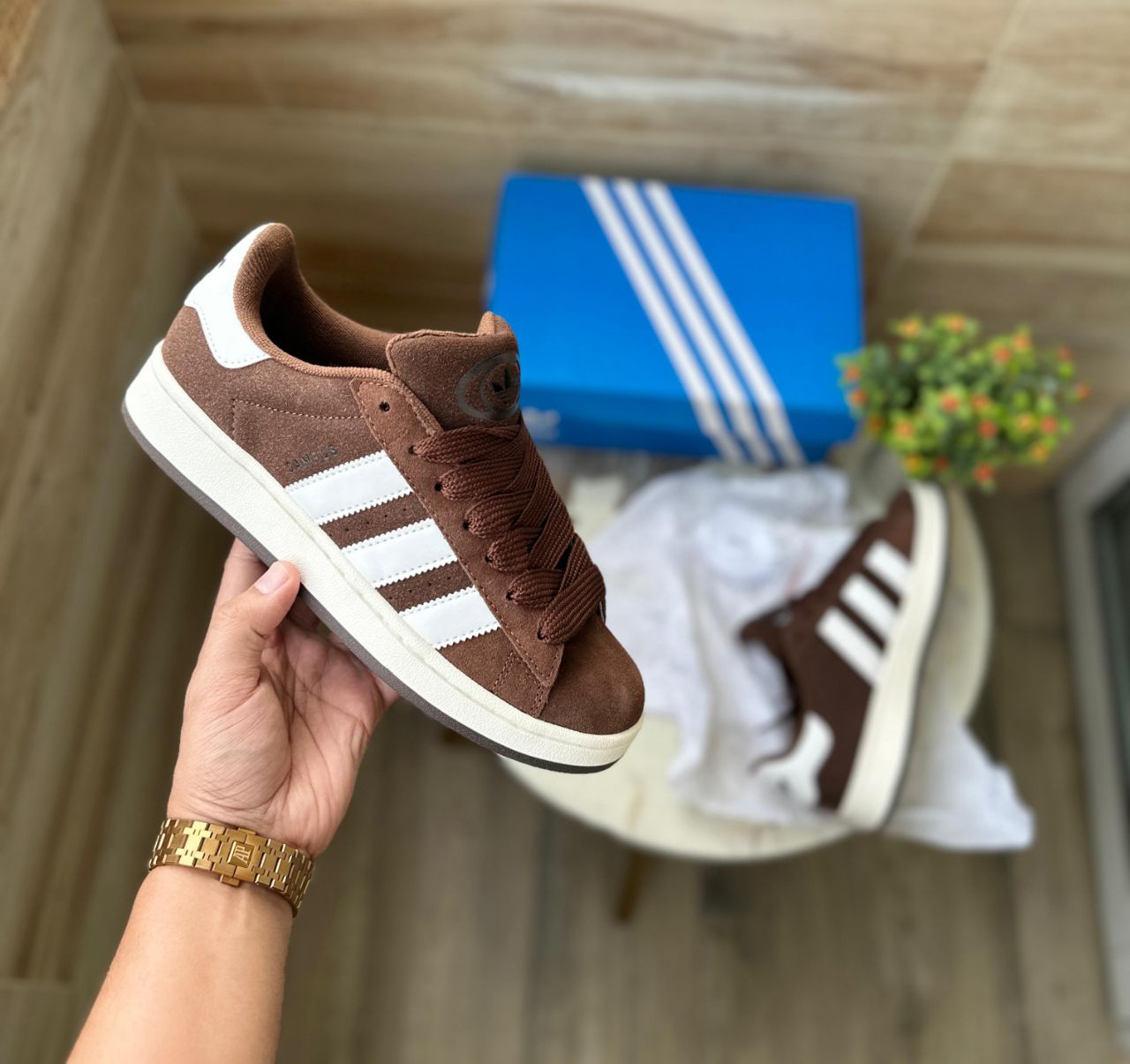 ADIDAS CAMPUS BROWN